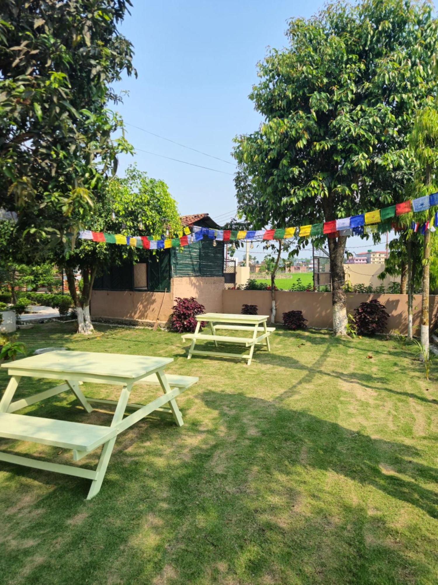 Hotel Tree Tops- A Serene Friendly Hotel In Sauraha Chitwan Eksteriør billede